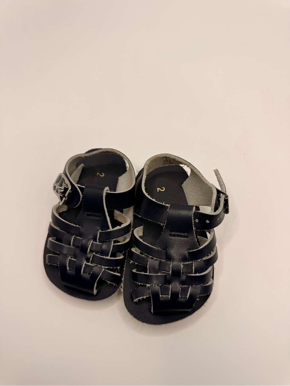 Sun-San Kids Navy Blue Woven Fisherman Sandals